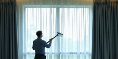 Commercial drapes cleaning service newmarket hotels offices